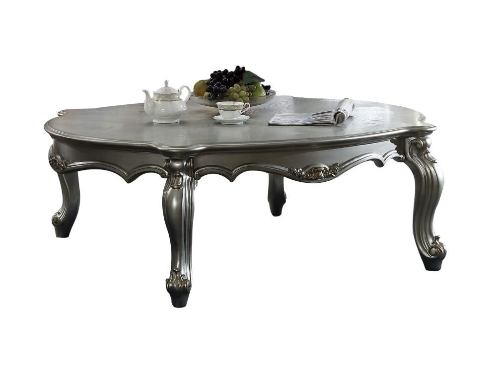 Picardy Antique Platinum Coffee Table - Ornate Home