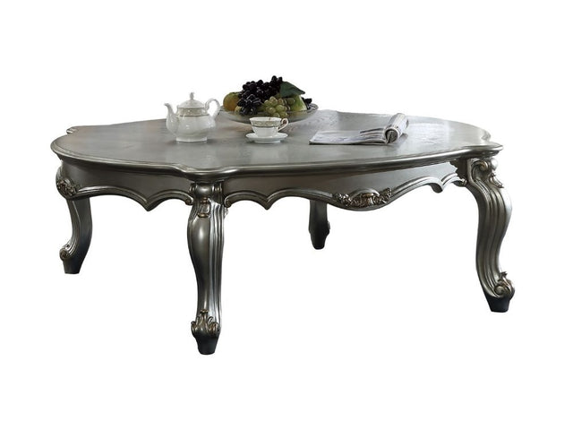 Picardy Antique Platinum Coffee Table - Ornate Home