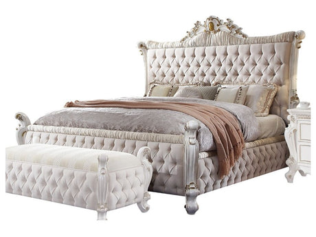 Picardy Antique White California King Bed - Ornate Home