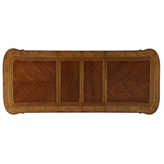 Picardy Cherry Honey Oak Dining Table - Ornate Home