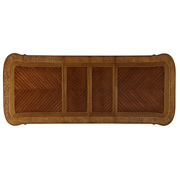 Picardy Cherry Honey Oak Dining Table - Ornate Home