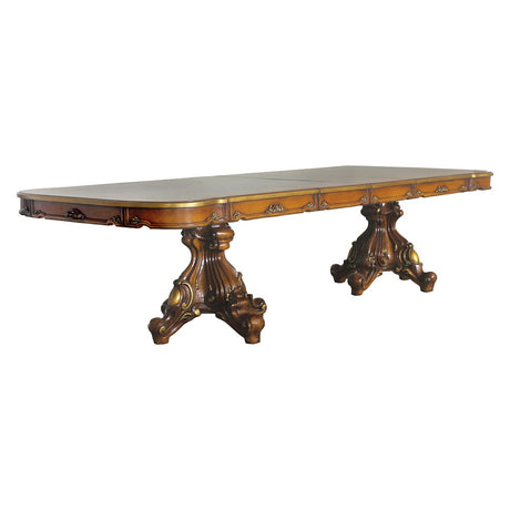 Picardy Cherry Honey Oak Dining Table - Ornate Home
