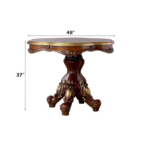 Picardy Cherry Oak Counter Height Table - Ornate Home