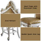 Picardy Counter Height Chair (Set-2) - Ornate Home