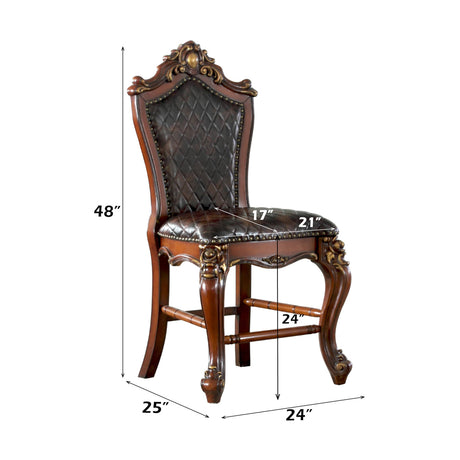 Picardy Counter Height Chair (Set-2) - Ornate Home