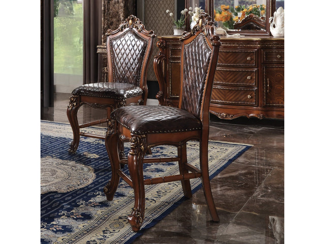 Picardy Counter Height Chair (Set-2) - Ornate Home