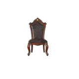 Picardy Honey Oak & PU Side Chair  (Set of 2) - Ornate Home