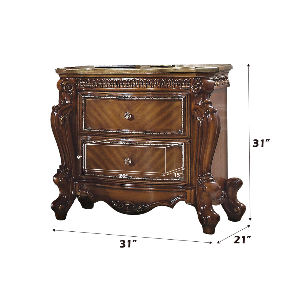 Picardy Nightstand - Ornate Home