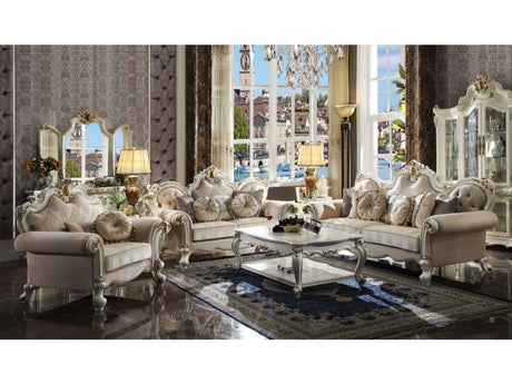 Picardy Pearl Sofa W/7 Pillows - Ornate Home