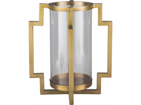 Picher Brass Geometric Gold Decorative Accent - Ornate Home