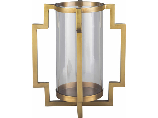 Picher Brass Geometric Gold Decorative Accent - Ornate Home