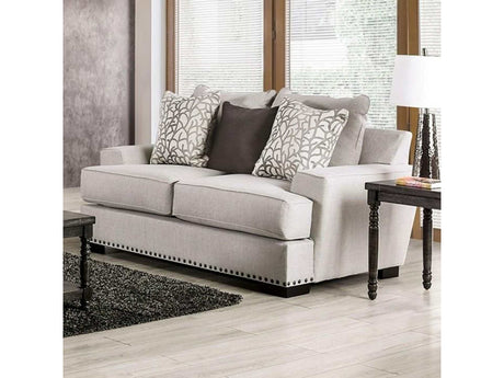 Picotee Light Gray Loveseat - Ornate Home