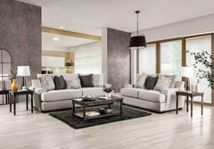 Picotee Light Gray Loveseat - Ornate Home