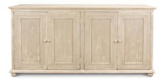 Pie Crust Beige Door Sideboard - Ornate Home