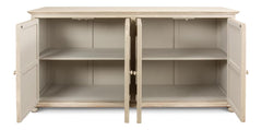 Pie Crust Beige Door Sideboard - Ornate Home