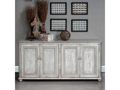 Pie Crust Beige Door Sideboard - Ornate Home