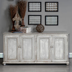 Pie Crust Beige Door Sideboard - Ornate Home