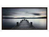 Pier Walk Gray Wall Art