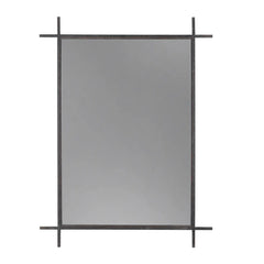Pierce Black Wall Mirror - Ornate Home