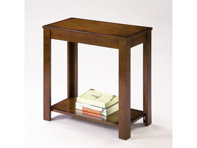 Pierce Brown Chairside Table - Ornate Home