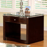 Pierce Brown Cherry End Table - Ornate Home