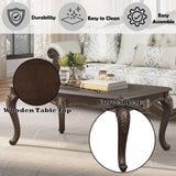 Pierce Cherry Coffee Table - Ornate Home