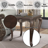 Pierce Cherry End Table - Ornate Home