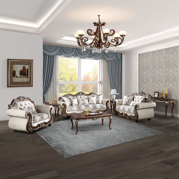 Pierce Cherry End Table - Ornate Home