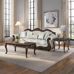 Pierce Cherry End Table - Ornate Home