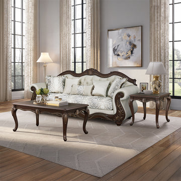 Pierce Cherry End Table - Ornate Home
