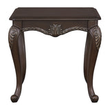 Pierce Cherry End Table - Ornate Home