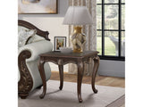 Pierce Cherry End Table - Ornate Home