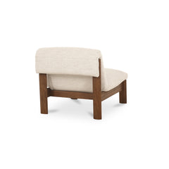 Pierce Flecked Beige Accent Chair - Ornate Home