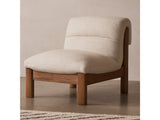 Pierce Flecked Beige Accent Chair - Ornate Home