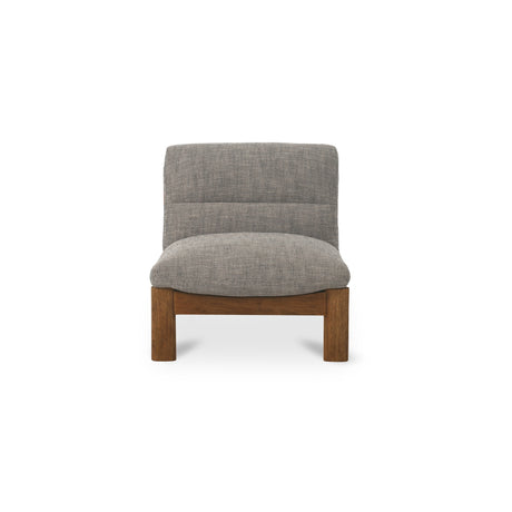 Pierce Flecked Black Accent Chair - Ornate Home