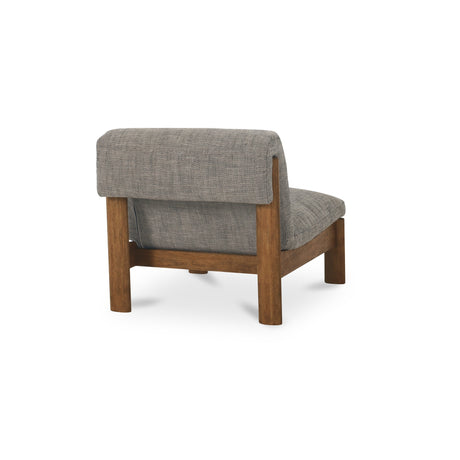 Pierce Flecked Black Accent Chair - Ornate Home