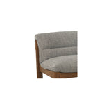 Pierce Flecked Black Accent Chair - Ornate Home