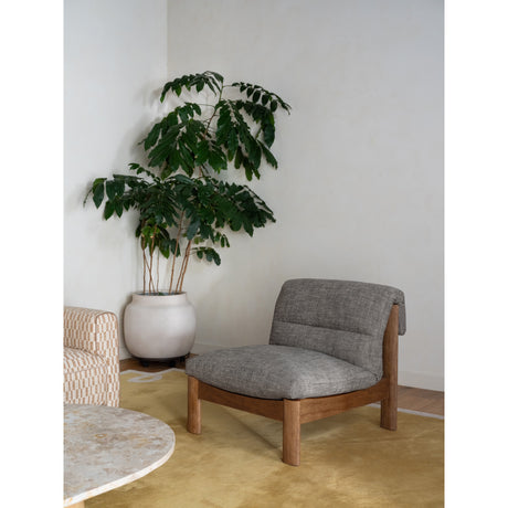 Pierce Flecked Black Accent Chair - Ornate Home