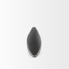 Piero Gray Large Concrete Finished Metal Decorative Bowl - Ornate Home