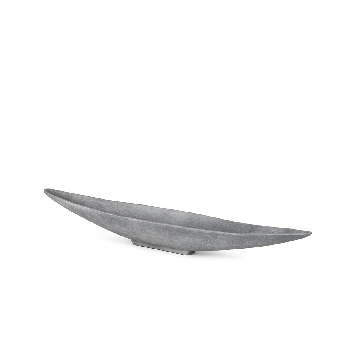 Piero Gray Small Concrete Finished Metal Decorative Bowl - Ornate Home