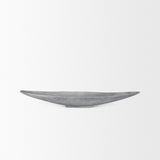 Piero Gray Small Concrete Finished Metal Decorative Bowl - Ornate Home