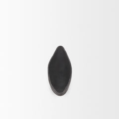 Piero Matte Black Large Metal Decorative Bowl