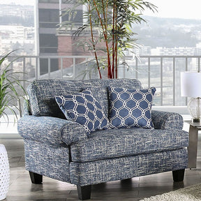 Pierpont Blue Chair - Ornate Home