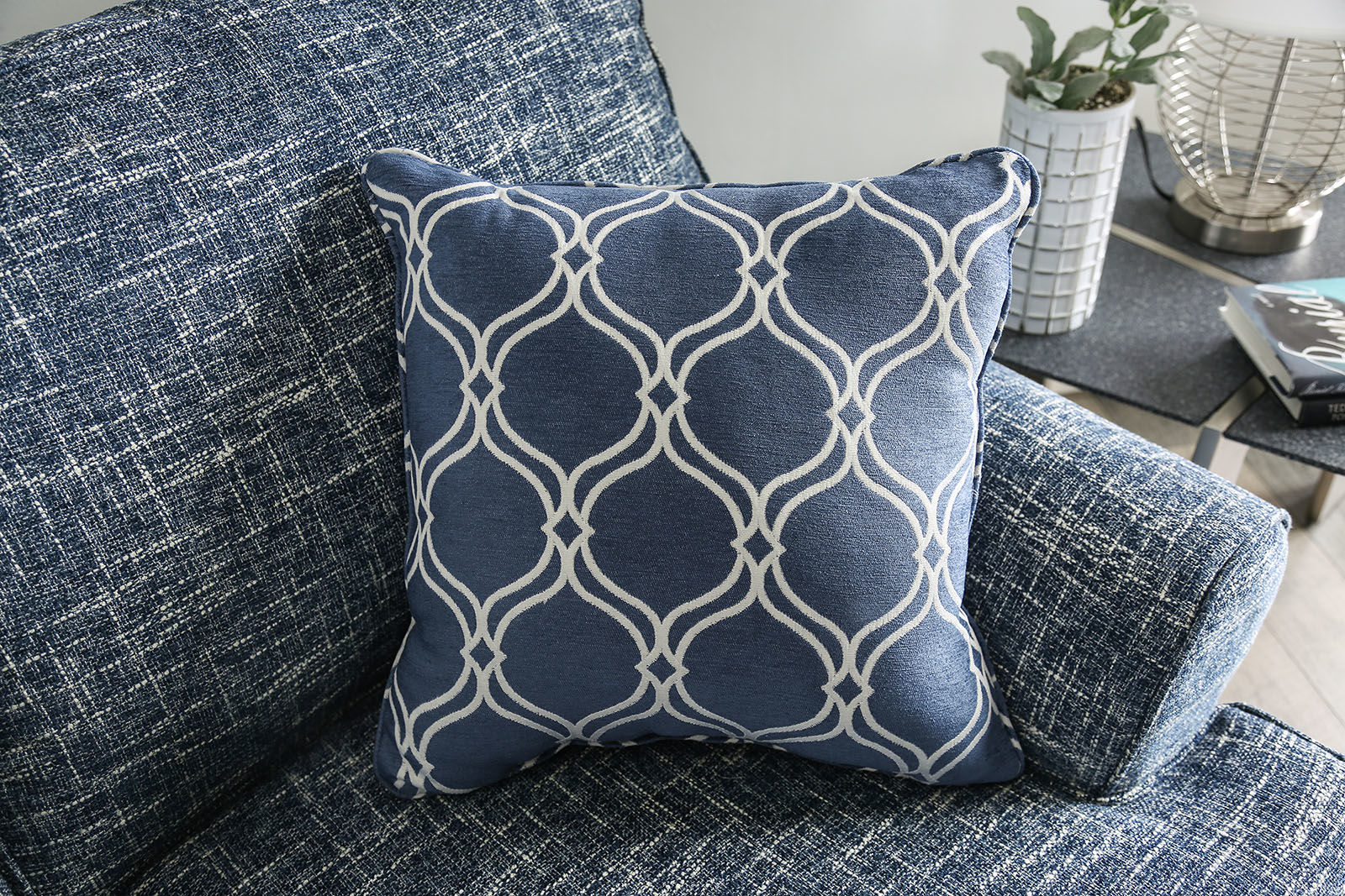 Pierpont Blue Sofa - Ornate Home