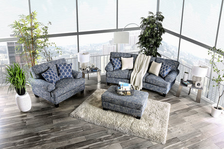 Pierpont Blue Sofa - Ornate Home