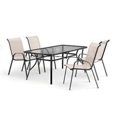 Pierro Beige Chair - Ornate Home