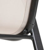 Pierro Beige Stacking Chair (Set of 2) - Ornate Home