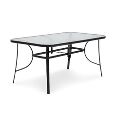 Pierro Red 5 Pc. Outdoor Dining Set - Ornate Home