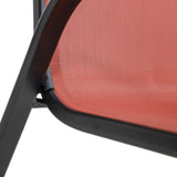 Pierro Red Stacking Chair (Set of 2) - Ornate Home