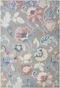 Piers Gray Outdoor Area Rug - Clearance - Ornate Home